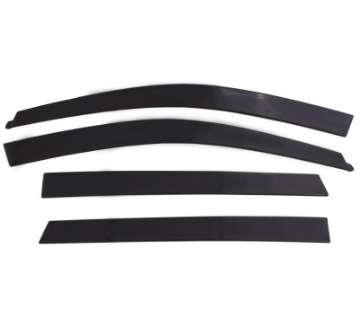 Picture of AVS 19-22 Ram 1500 QuadCab Ventvisor Low Profile Deflectors 4pc - Smoke