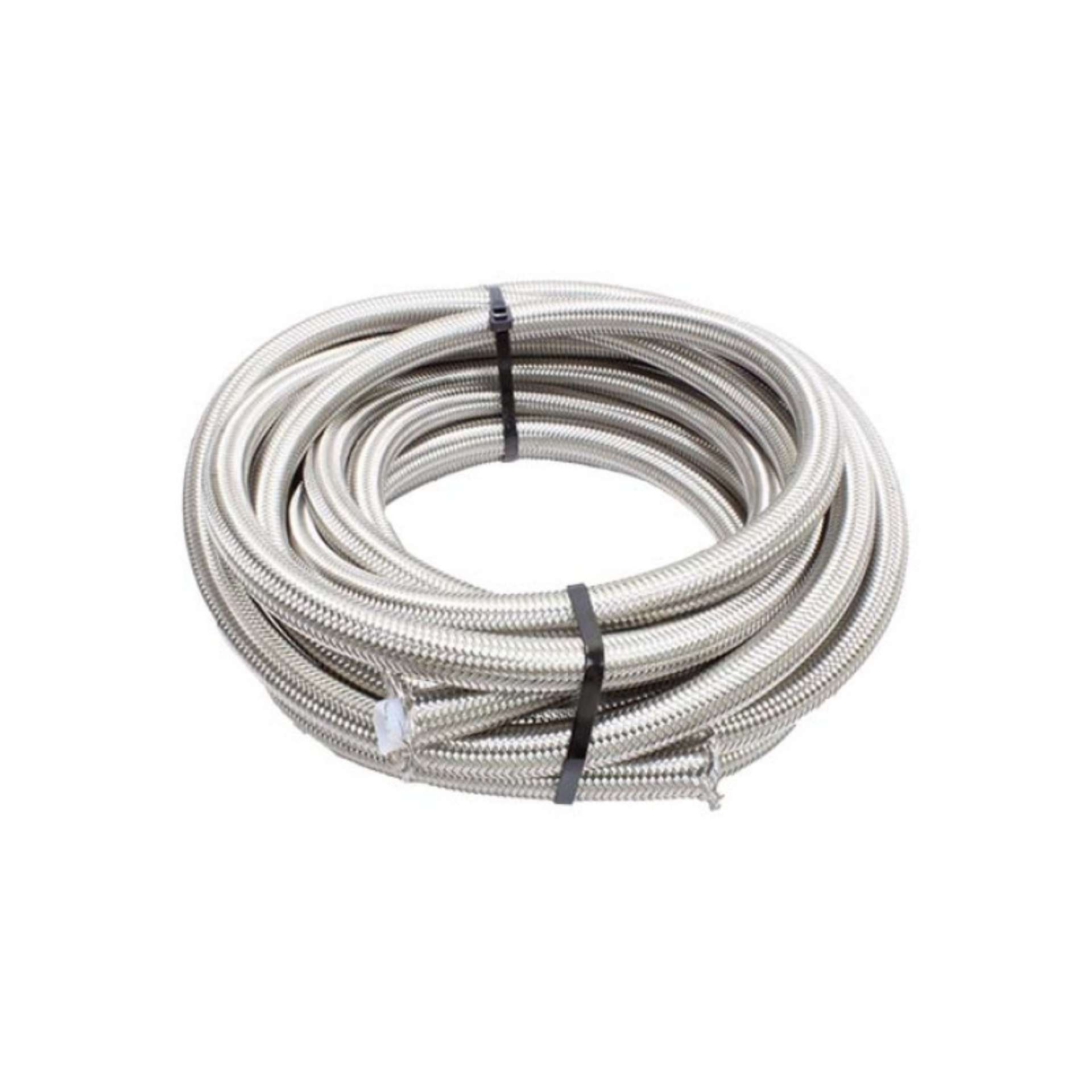 Picture of Snow 8AN Braided Stainless PTFE Hose - 15ft