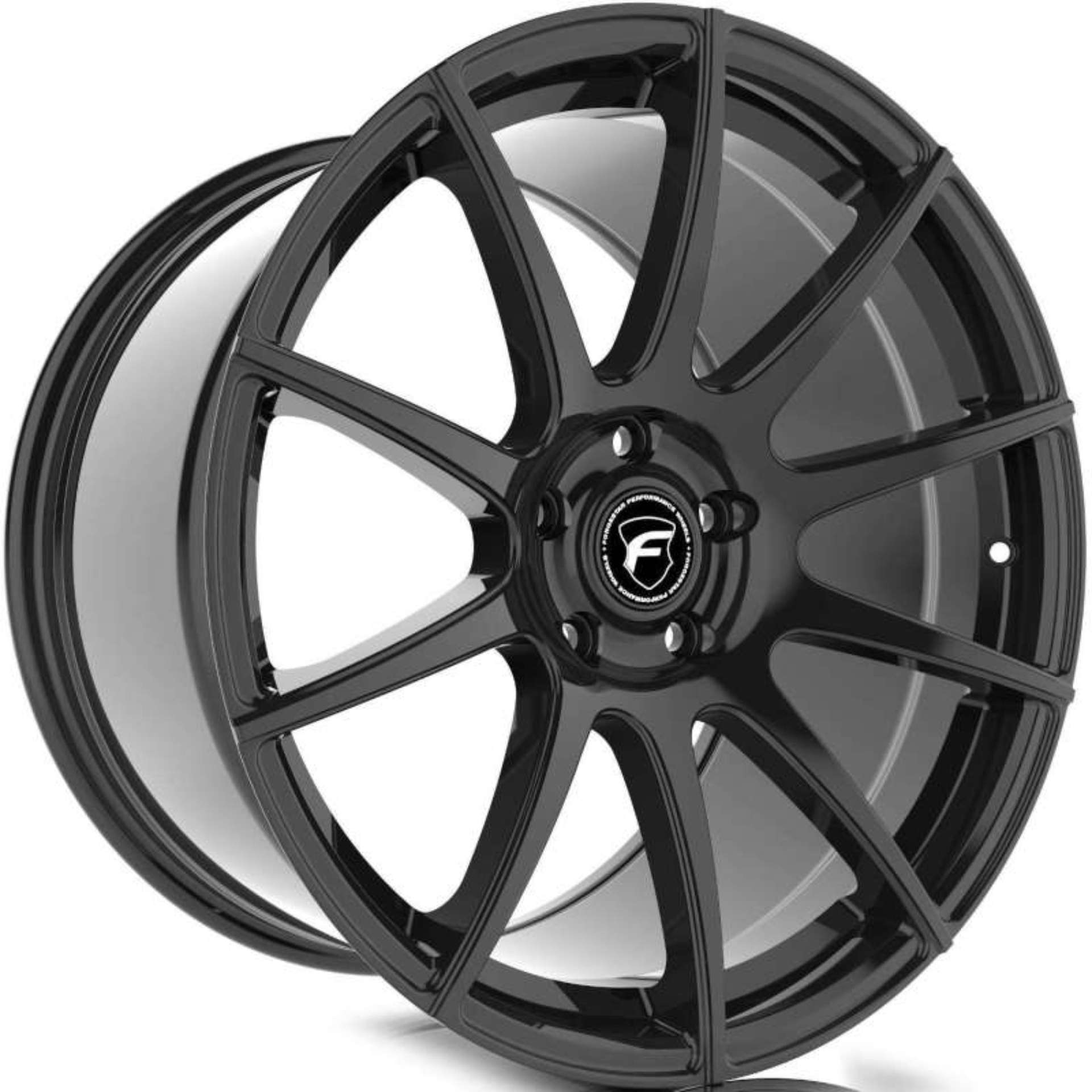 Picture of Forgestar CF10 20x9-5 - 5x114-3 BP - ET29 - 6-4in BS Gloss Black Wheel