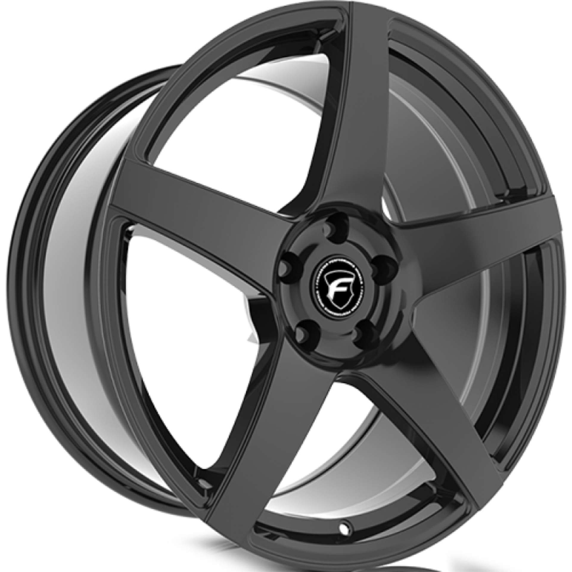 Picture of Forgestar CF5 19x9-5 - 5x114-3 BP - ET29 - 6-4in BS Gloss Black Wheel