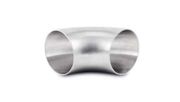 Picture of Vibrant 3-5in OD T304 SS 90 Deg Mandrel Bend Elbow 3-5in Centerline Radius