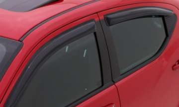 Picture of AVS 19-22 Mazda 3 Hatchback Ventvisor Outside Mount Window Deflectors 4pc - Smoke