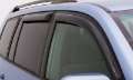 Picture of AVS 19-22 Mazda 3 Hatchback Ventvisor Outside Mount Window Deflectors 4pc - Smoke