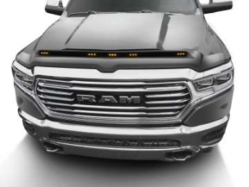 Picture of AVS 19-22 RAM 1500 Excl- Sport Hood Aeroskin Lightshield Color Match Hood Protector -Billit Silver