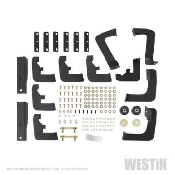 Picture of Westin 10-18 Dodge Ram Crew Cab 5ft & 6ft Bed HDX Drop Wheel-To-Wheel Nerf Step Bars