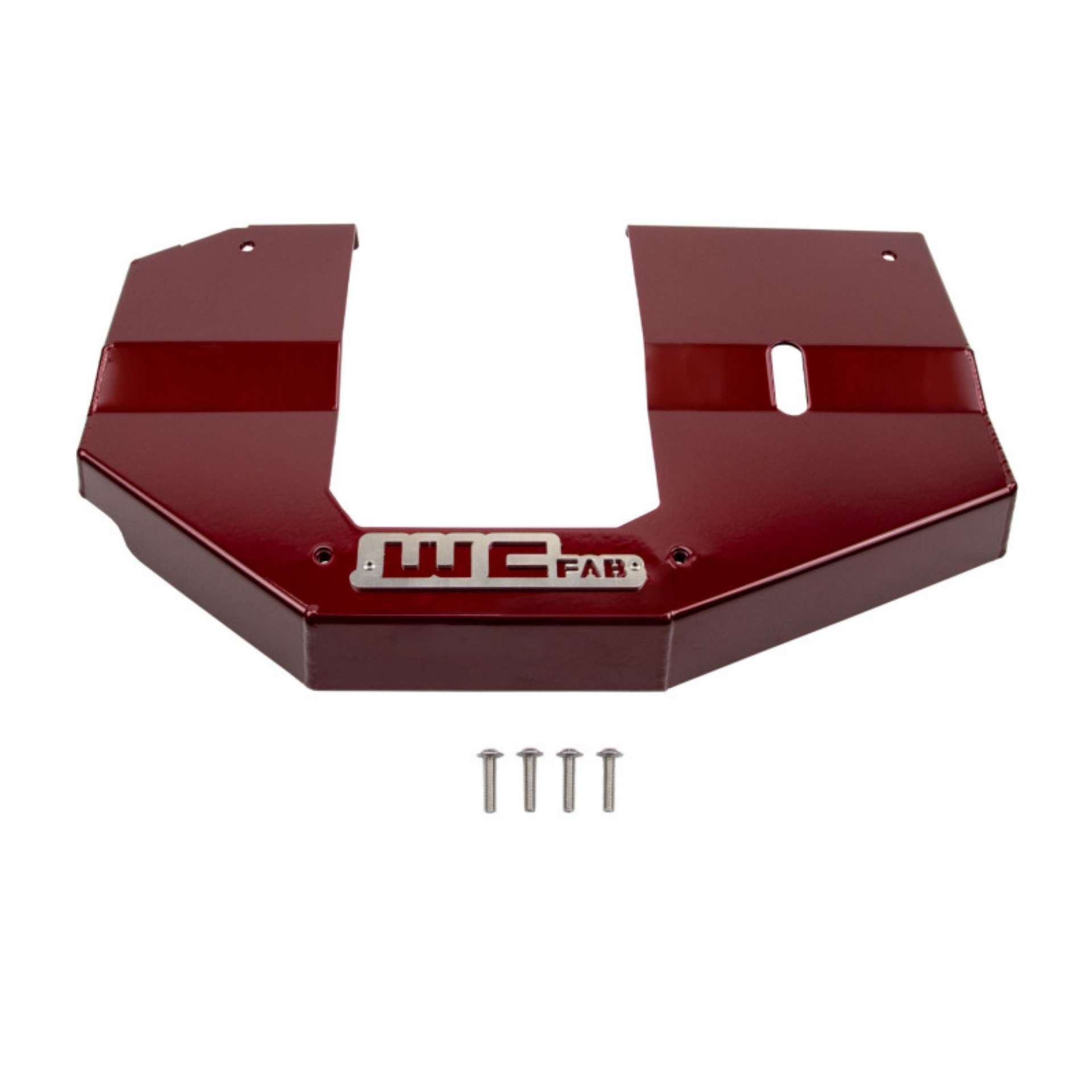 Picture of Wehrli 13-23 Dodge Cummins 6-7L Fabricated Aluminum Engine Cover - WCFab Red