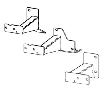 Picture of Go Rhino 14-23 Toyota 4RunnerExcl Nightshade-TRD Dominator Xtreme Frame Slider Mounting Brackets