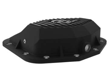 Picture of aFe POWER 21-22 Ram 1500 TRX Hemi V8 6-2L sc PRO Series Rear Differential Cover Black w- Machined