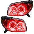 Picture of Oracle Lighting 06-09 Toyota 4-Runner Sport Pre-Assembled LED Halo Headlights -Red SEE WARRANTY