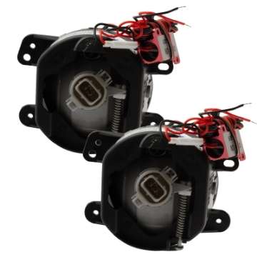 Picture of Oracle Lighting 10-15 Jeep Wrangler JK Pre-Assembled LED Halo Fog Lights -Blue NO RETURNS