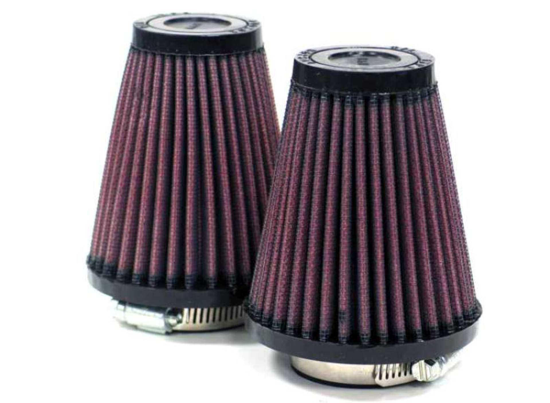 Picture of K&N 1-11-16in FLG 3-1-2in B 2in T 4in H 2 PER BOX Universal Clamp-On Air Filter