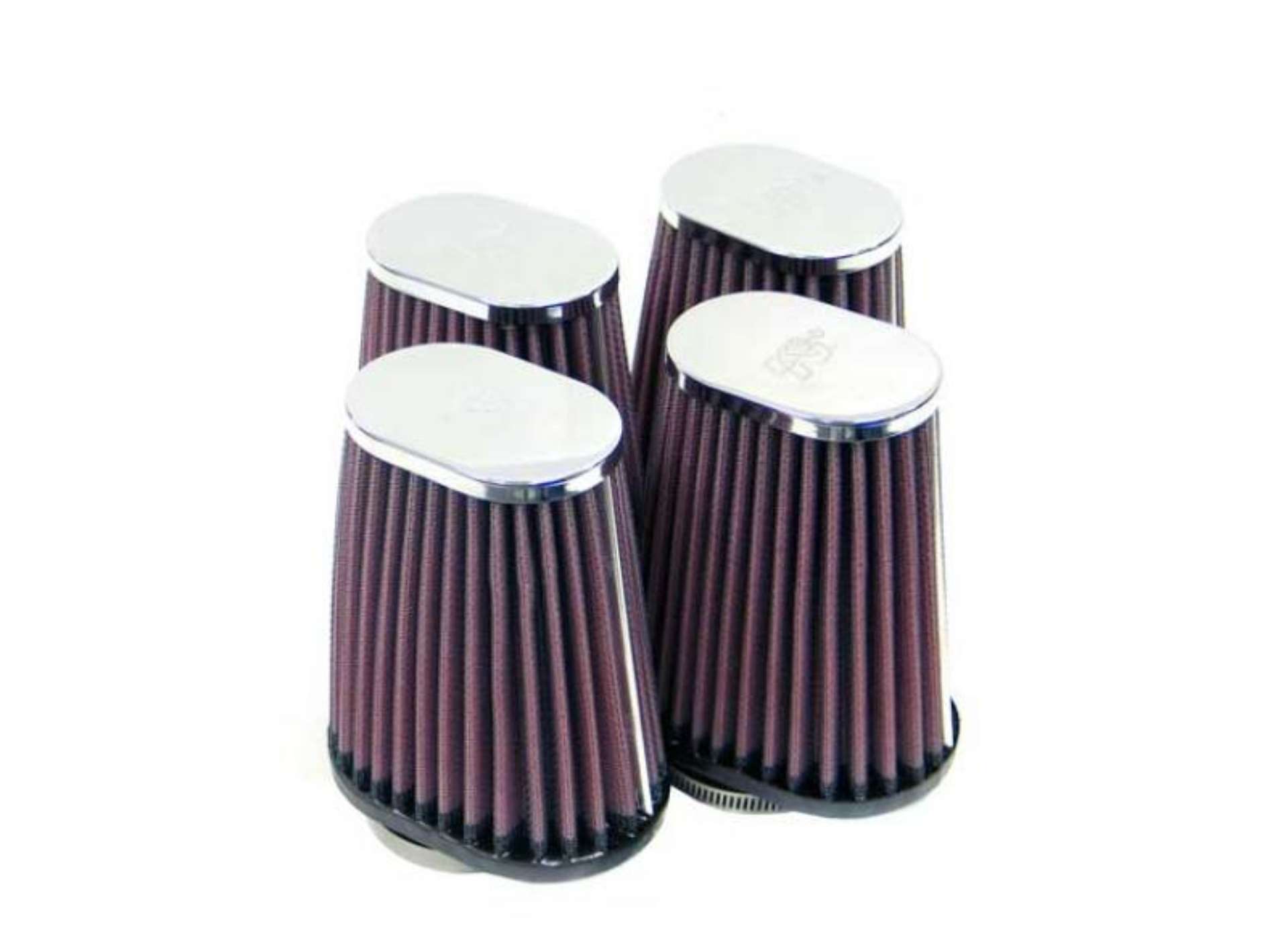 Picture of K&N 2in FLG 4 X 2-3-4in B 2 X 3in T 5in L 4 PER BOX Universal Clamp-On Air Filter