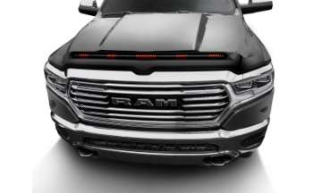 Picture of AVS 19-22 RAM 1500 Excl- Rebel & TRX Low Profile Aeroskin Lightshield Pro - Black