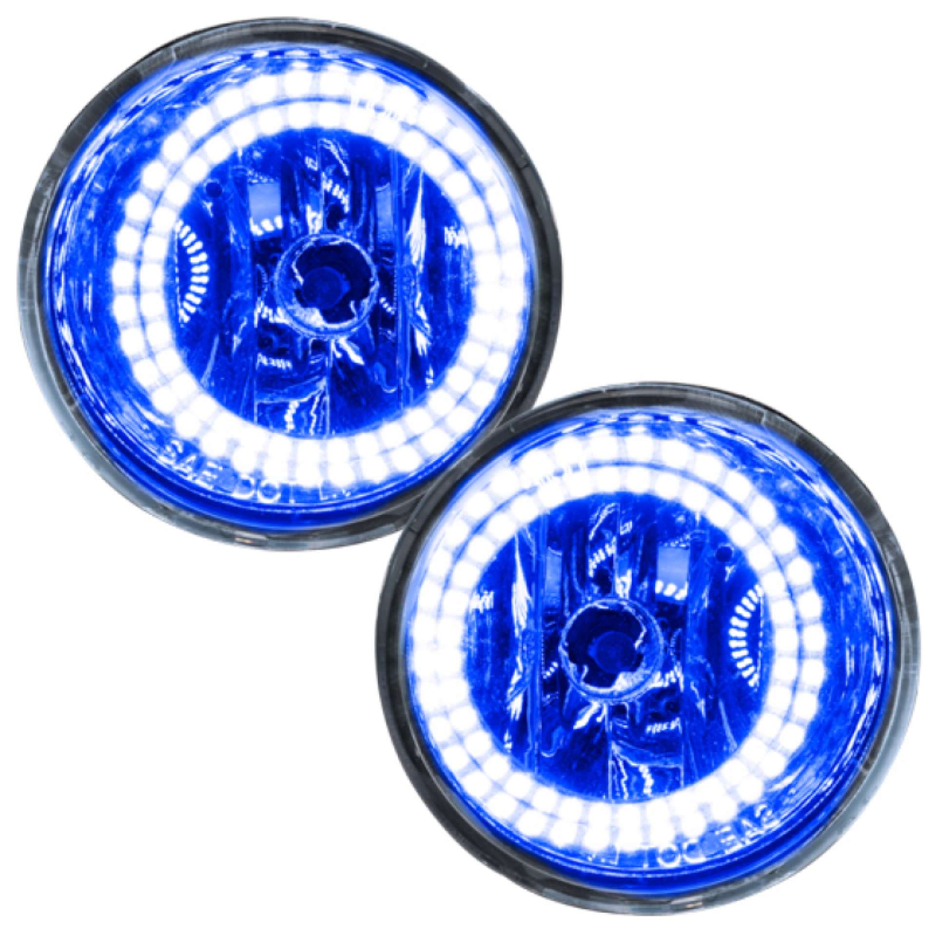 Picture of Oracle Lighting 04-15 Nissan Titan Pre-Assembled LED Halo Fog Lights -Blue SEE WARRANTY