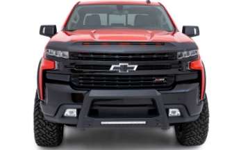 Picture of AVS 22-23 Chevrolet Silverado 1500 Excl- ZR2-LT TB Low Profile Aeroskin Lightshield Pro - Black