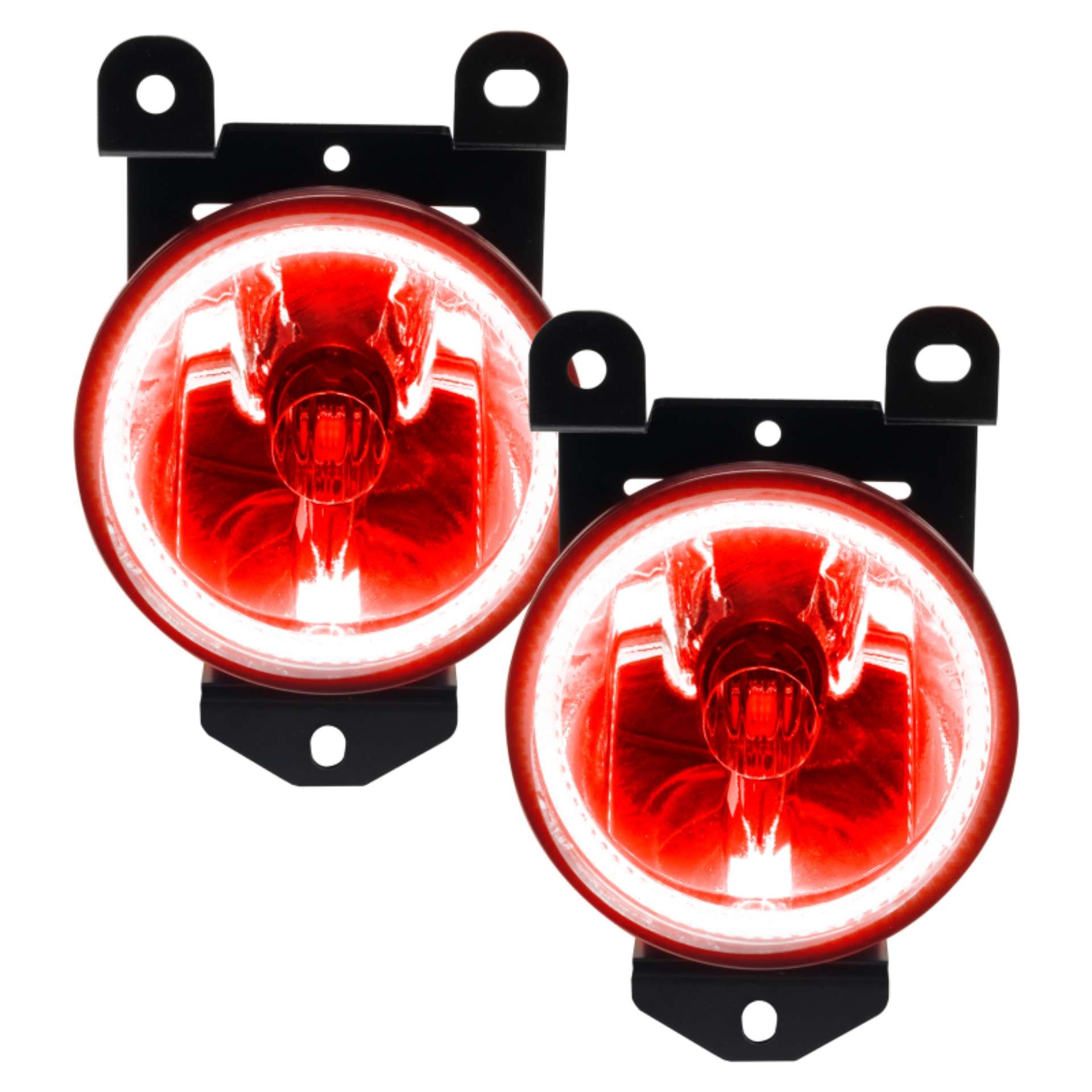 Picture of Oracle Lighting 01-06 GMC Yukon Denali Pre-Assembled LED Halo Fog Lights -Red SEE WARRANTY