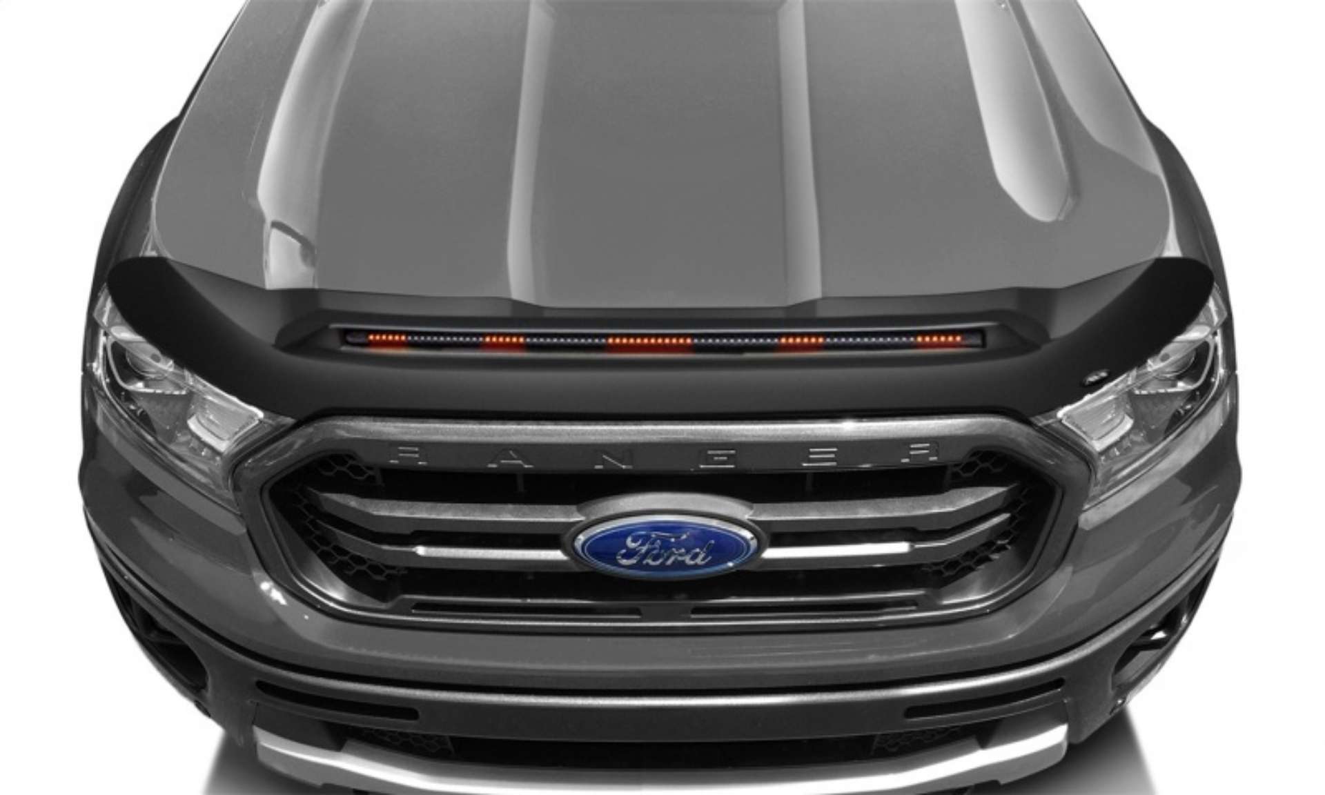 Picture of AVS 19-22 Ford Ranger Low Profile Aeroskin Lightshield Pro - Black