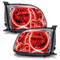 Picture of Oracle Lighting 0506 Toyota Tundra Regular-Accessible PreAssembled Halo Headlights Red SEE WARRANTY