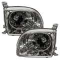 Picture of Oracle Lighting 0506 Toyota Tundra Regular-Accessible PreAssembled Halo Headlights Red SEE WARRANTY