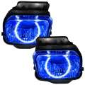 Picture of Oracle Lighting 03-06 Chevrolet Silverado Pre-Assembled LED Halo Fog Lights -Blue SEE WARRANTY