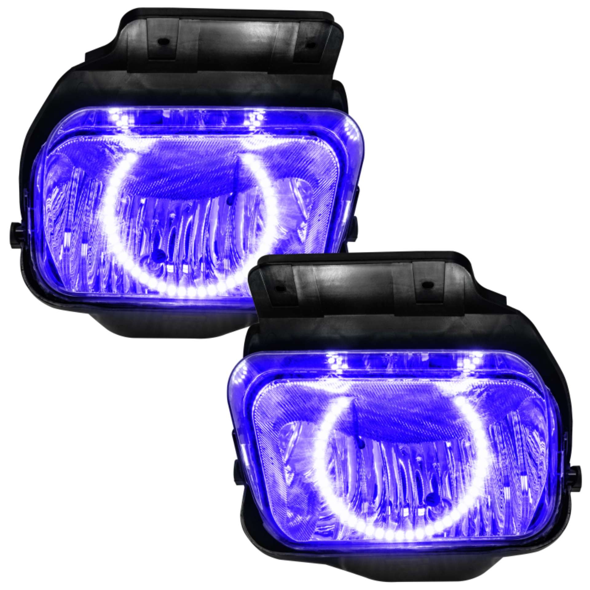 Picture of Oracle Lighting 03-06 Chevrolet Silverado Pre-Assembled LED Halo Fog Lights -UV-Purple SEE WARRANTY