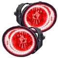 Picture of Oracle Lighting 01-02 Nissan Frontier Pre-Assembled LED Halo Fog Lights -Red SEE WARRANTY