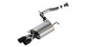 Picture of Borla 20-22 Hyundai Palisade-2023 Kia Telluride 3-8L V6 S-Type Axle-Back Exhaust w- Black Chrome Tip