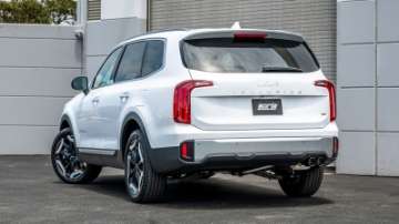 Picture of Borla 20-22 Hyundai Palisade-2023 Kia Telluride 3-8L V6 S-Type Axle-Back Exhaust w- Black Chrome Tip