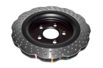 Picture of DBA 15-20 Ford Mustang w-GT Performance Package Rear 4000 Series Drilled Wavy Rotor