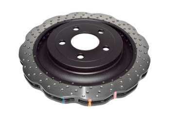 Picture of DBA 15-20 Ford Mustang w-GT Performance Package Rear 4000 Series Drilled Wavy Rotor