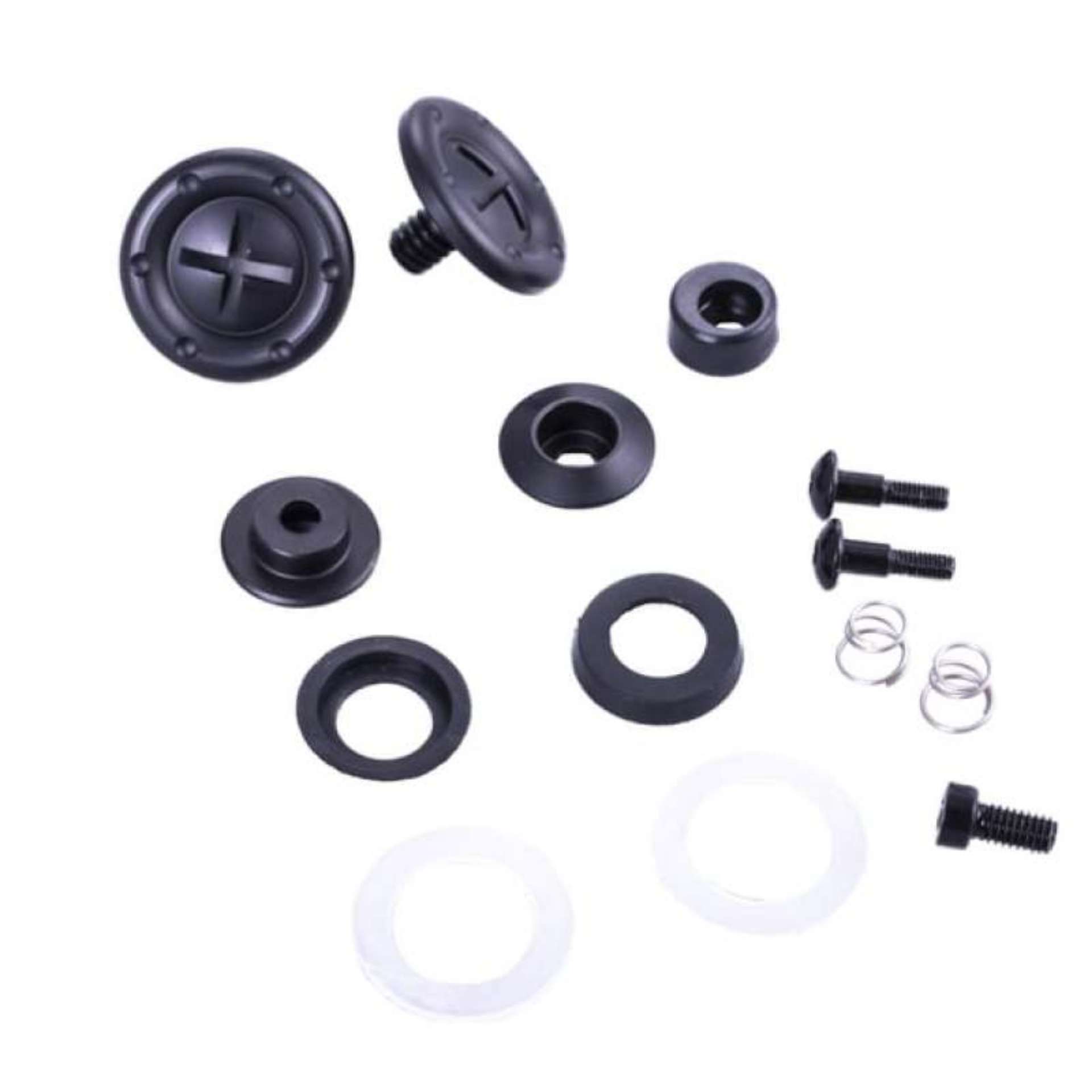 Picture of RaceQuip Black Hardware Pivot Kit for Face Shield Fits PRO & VESTA Model Helmets