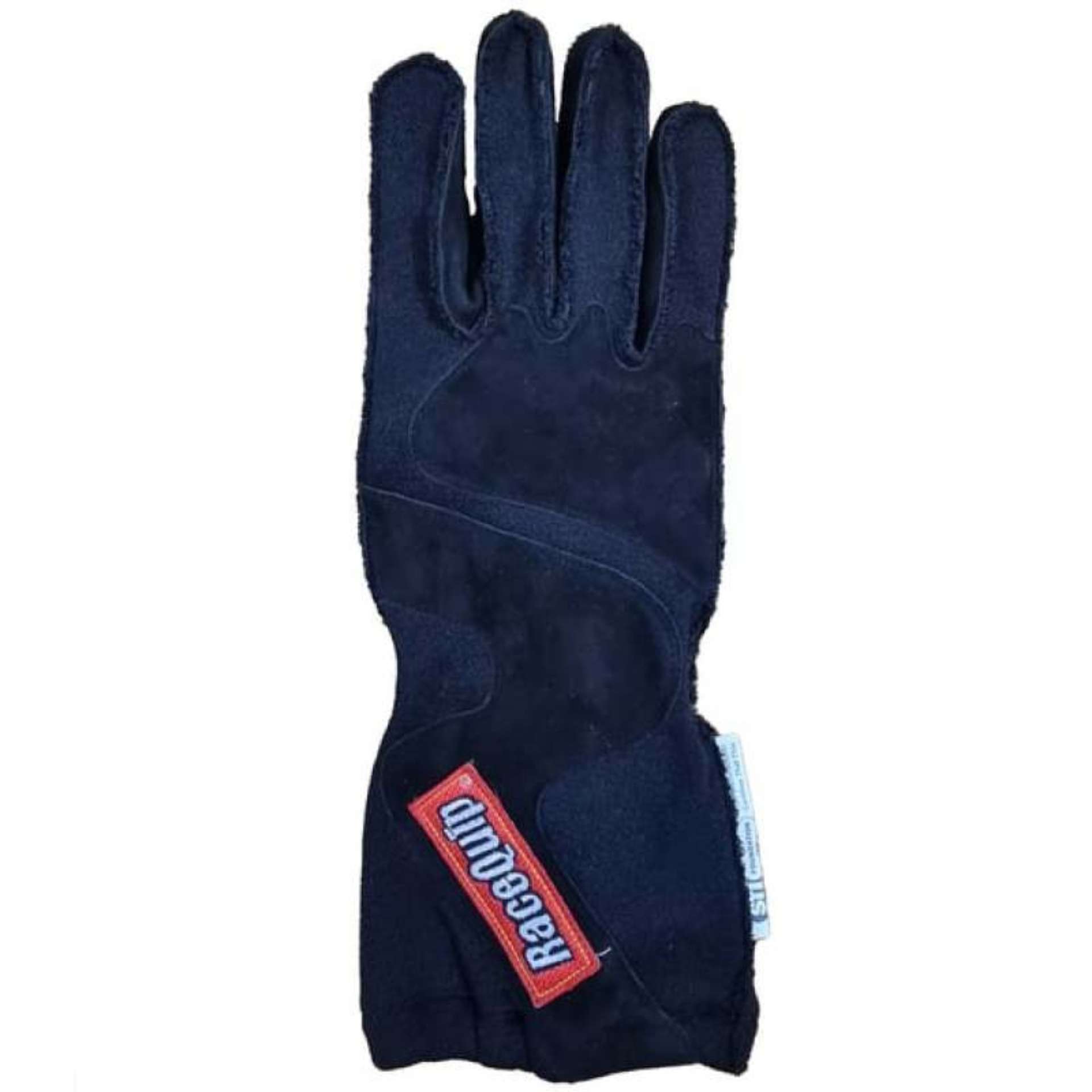 Picture of RaceQuip 356 Series 2 Layer Nomex Outseam Race Gloves SFI 3-3 - 5 All Black Medium