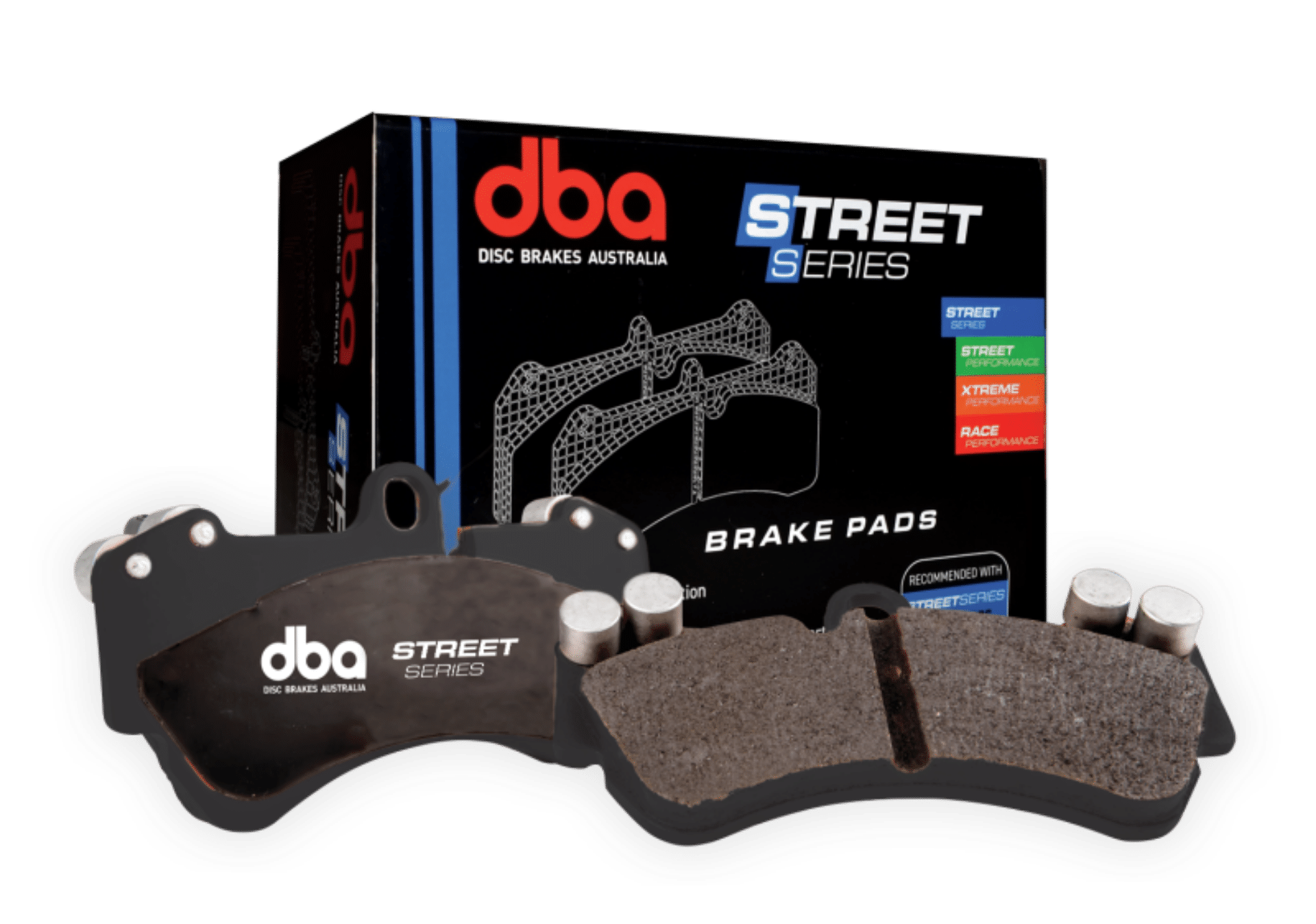 Picture of DBA 91-93 Mitsubishi 3000GT VR-4 AWD Rear Street Series Brake Pads