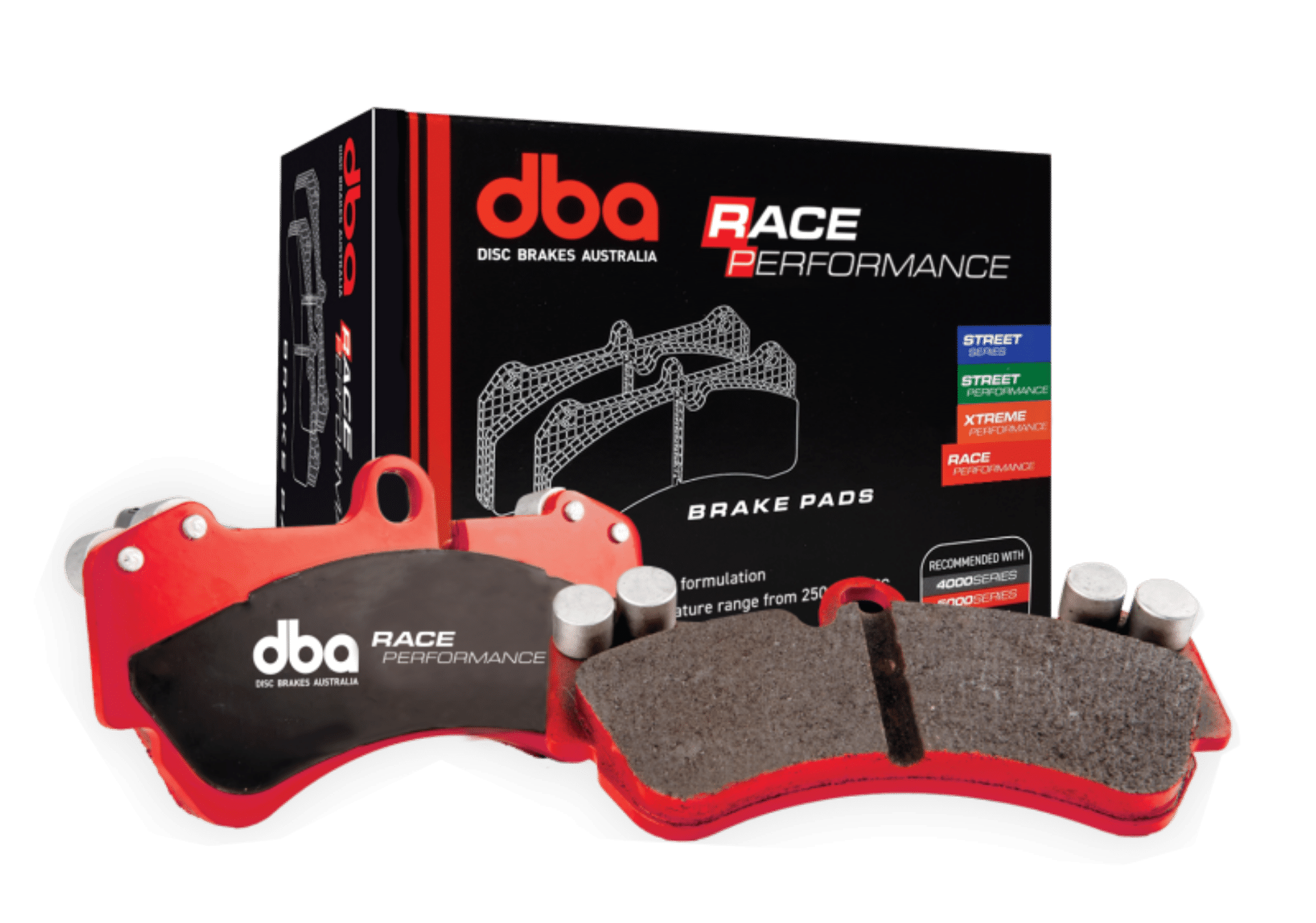 Picture of DBA 17-20 Audi RS3 w-Iron Disc Front RP Performance Brake Pads