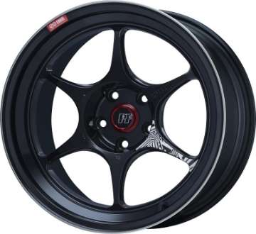 Picture of Enkei PF06 18x8-5in 5x120 BP 35mm Offset 72-5mm Bore Black Machined Wheel