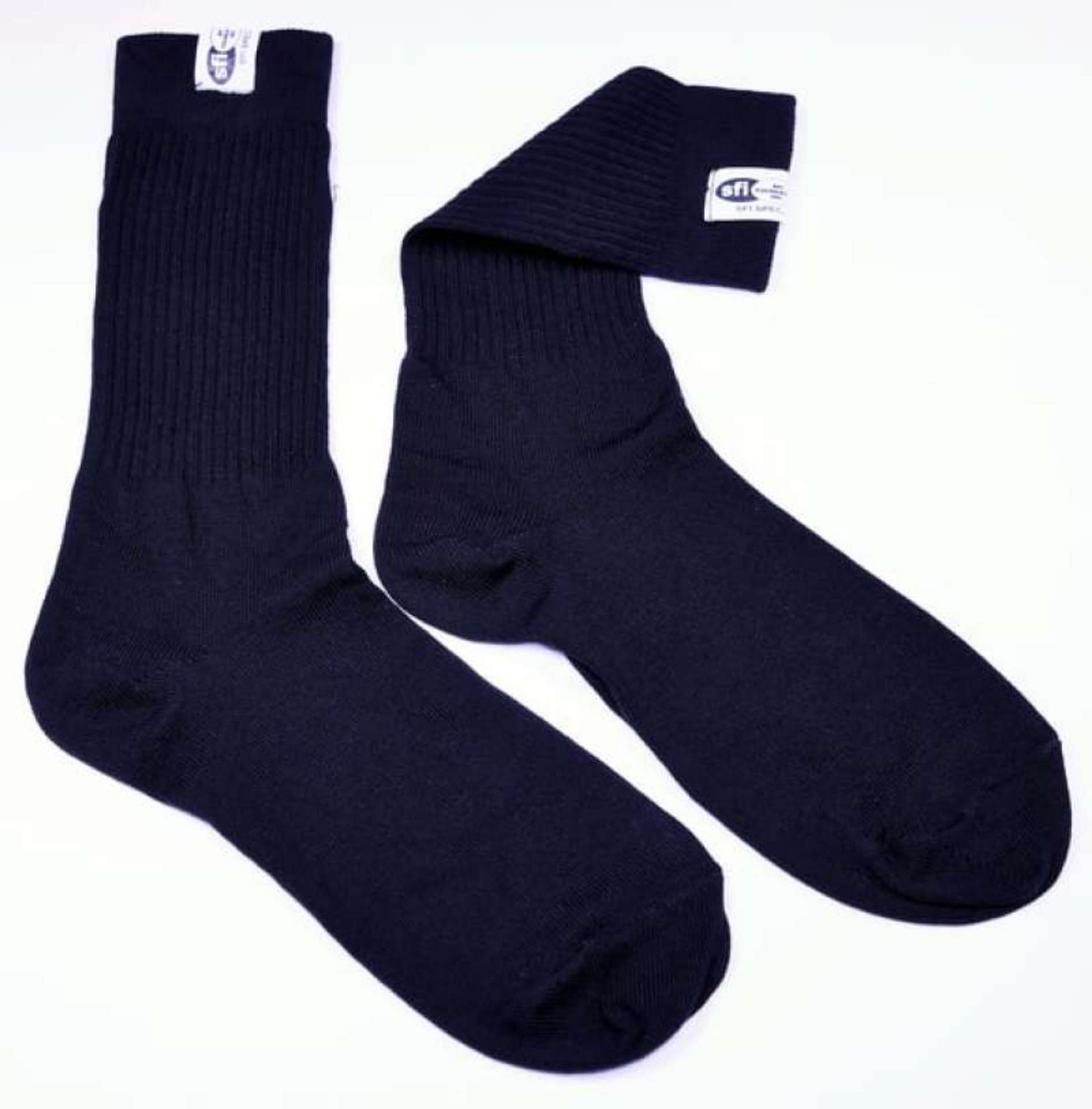 Picture of RaceQuip SFI 3-3 Fire Retardant Socks XX-Small -Shoe Size K8-13 Black