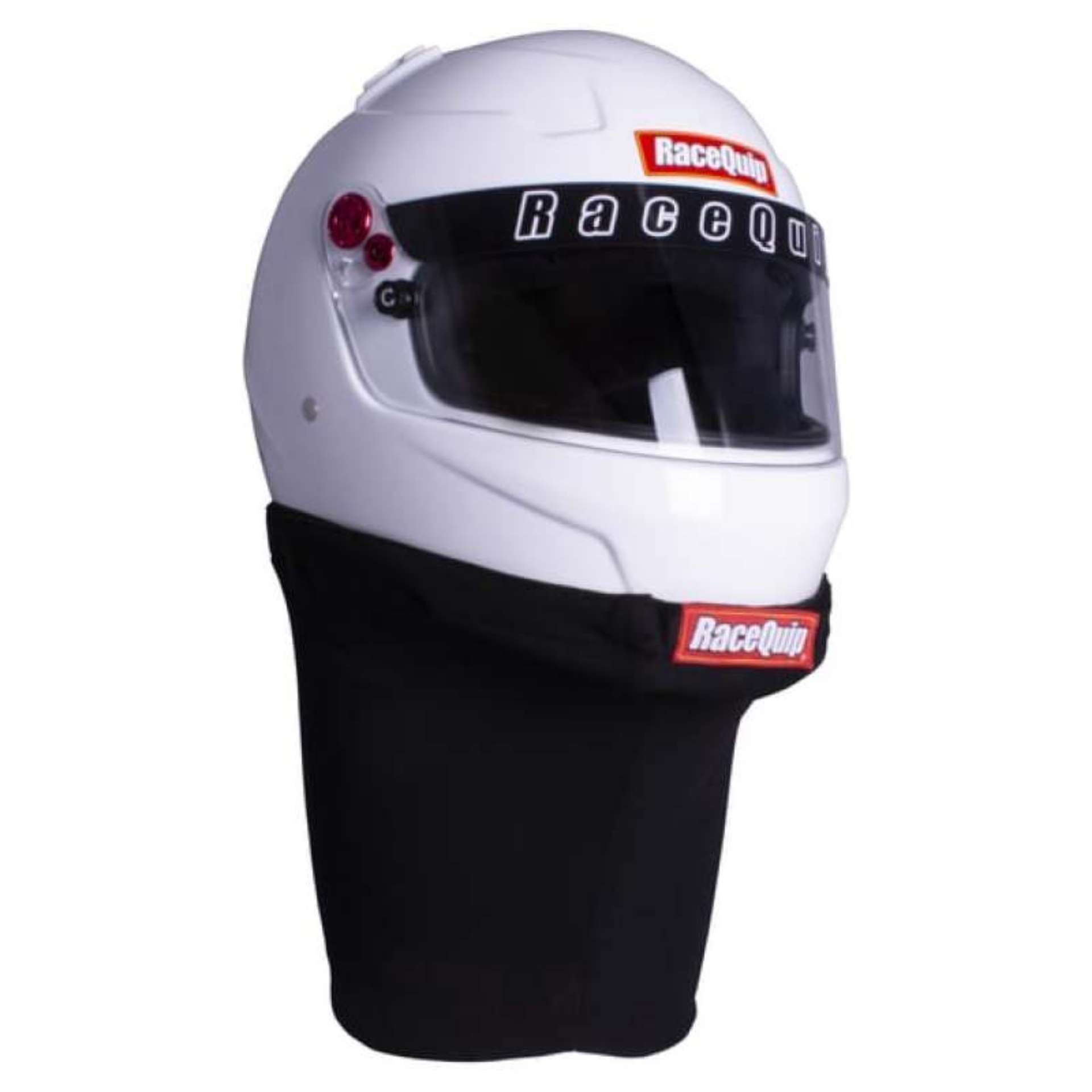 Picture of RaceQuip SFI 3-3 - 5 Fire Retardant Three-Layer Helmet Skirt Black