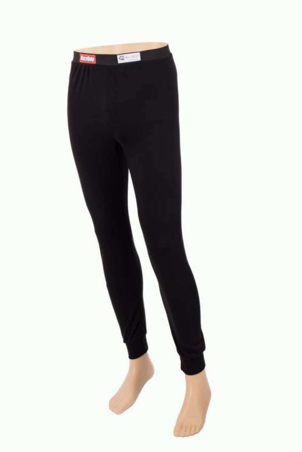 Picture of RaceQuip SFI 3-3 Fire Retardant Long John Underwear Bottoms Youth X-Small Black