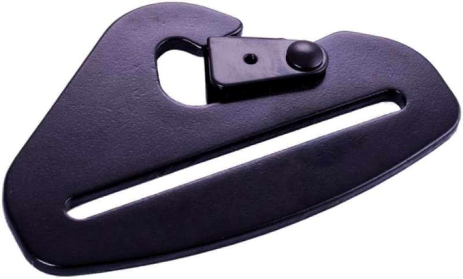 Picture of RaceQuip Snap Hook End Seat Belt Mounting Hardware - Fits 3 In- Belts - Forged Steel - Black