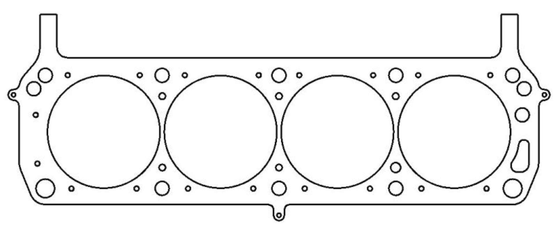 Picture of Cometic Ford 302-351 SVO SB 4-030 inch Bore -027 inch MLS Headgasket