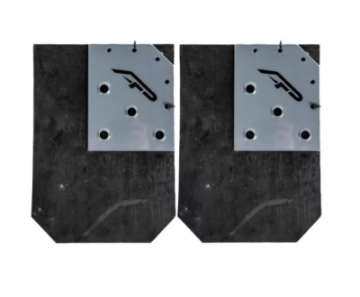 Picture of Agency Power 20-22 Polaris RZR Pro XP- 22-23 Polaris RZR Pro R Gray Rear Mud Guards