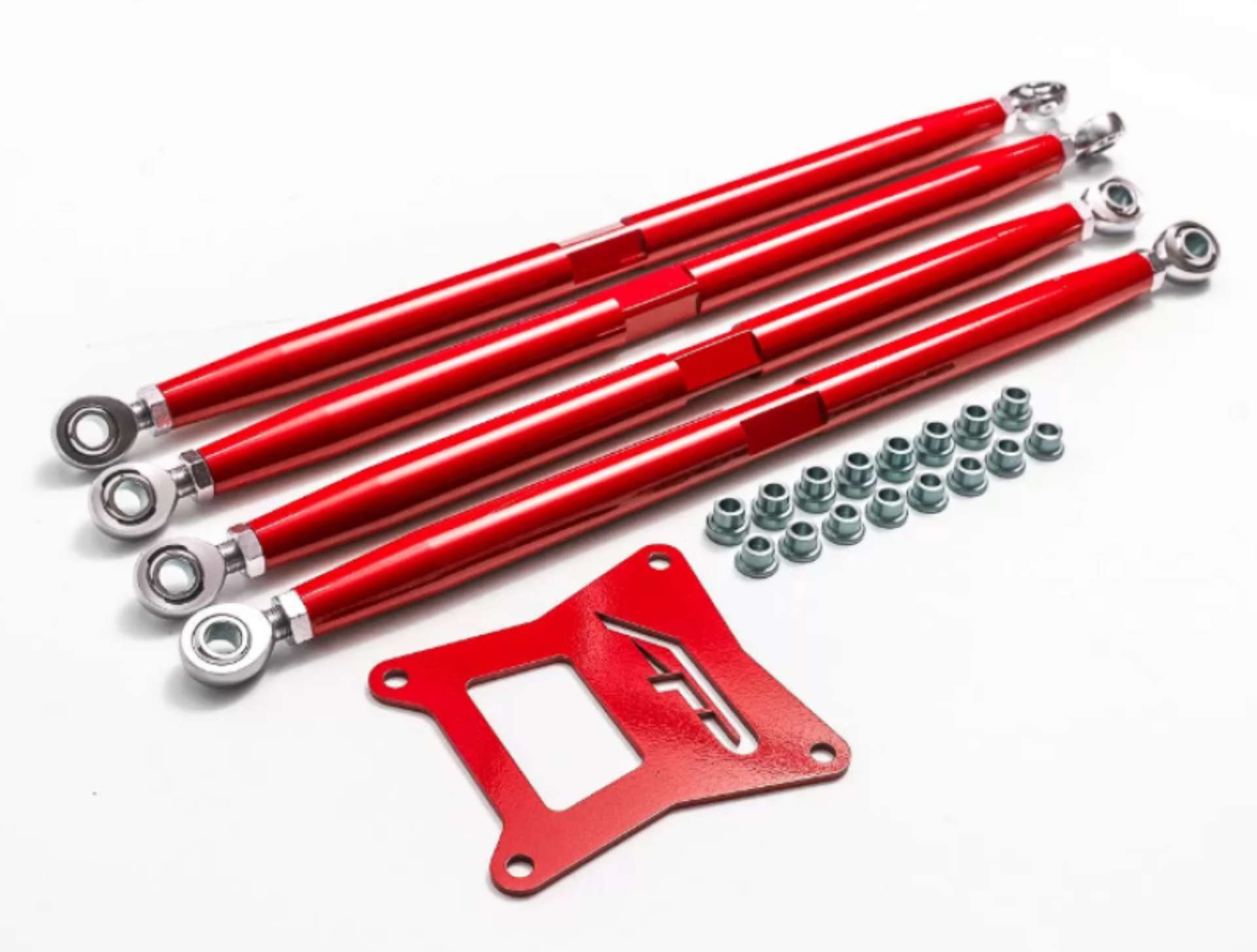 Picture of Agency Power 17-21 Polaris RZR 1000 XP Turbo Red Adjustable Rear Arms