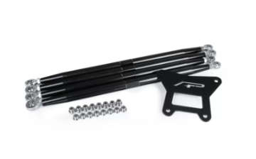 Picture of Agency Power 18-21 Polaris RZR Turbo S Black Adjustable Rear Arms