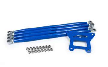 Picture of Agency Power 18-21 Polaris RZR Turbo S Blue Adjustable Rear Arms