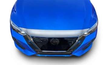 Picture of AVS 20-22 Nissan Sentra Aeroskin Low Profile Hood Shield - Chrome