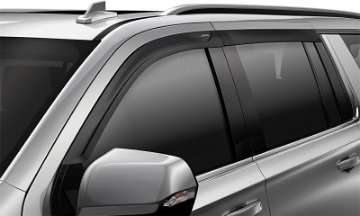 Picture of AVS 21-22 Cadillac Escalade ESV Ventvisor Low Profile Window Deflectors 4pc - Matte Black