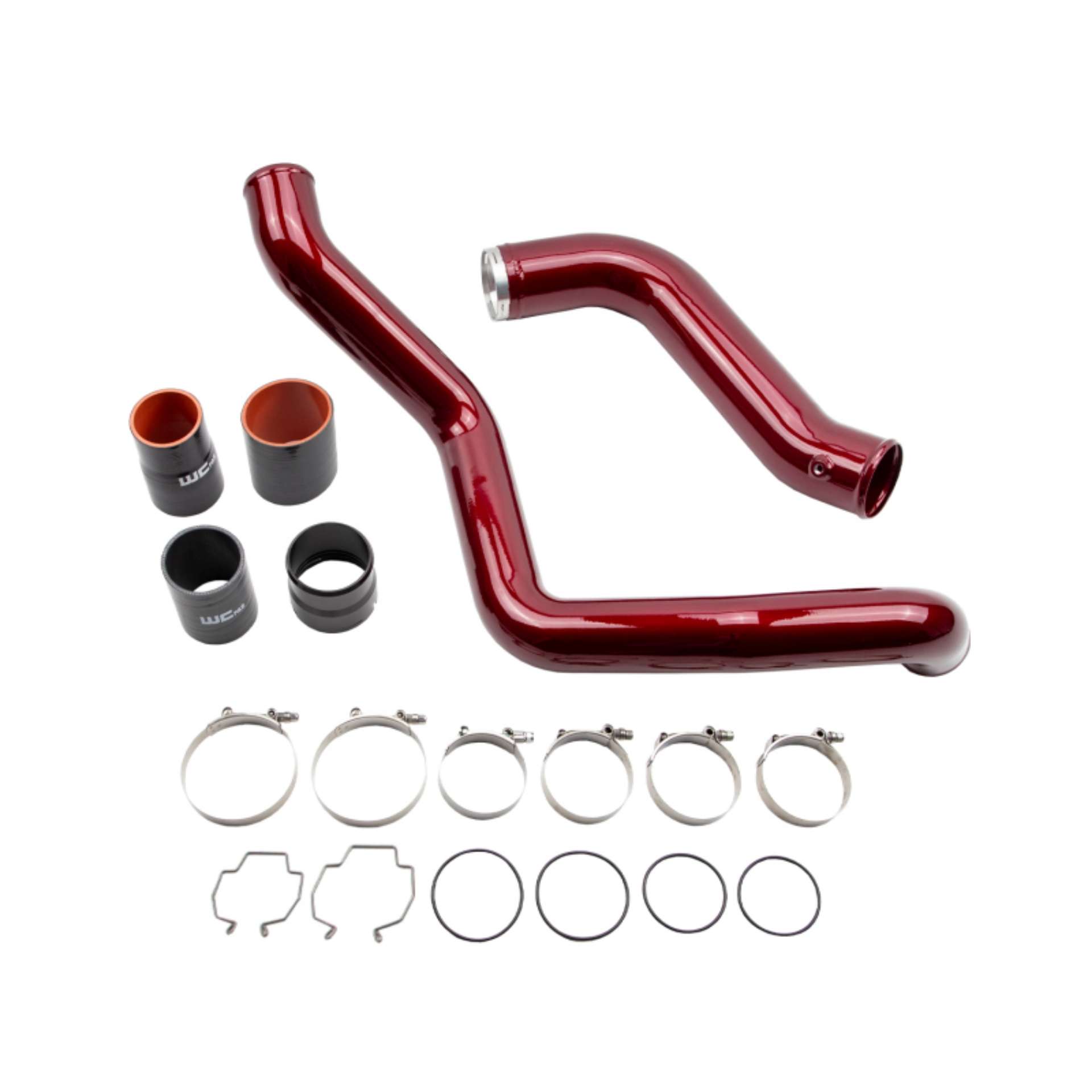 Picture of Wehrli 20-24  6-6L Duramax L5P Stage 1 High Flow Bundle Kit - Orange Frost