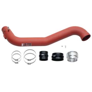 Picture of Injen 15-20 Ford F150 2-7L V6 tt Aluminum Intercooler Piping Kit - Wrinkle Red