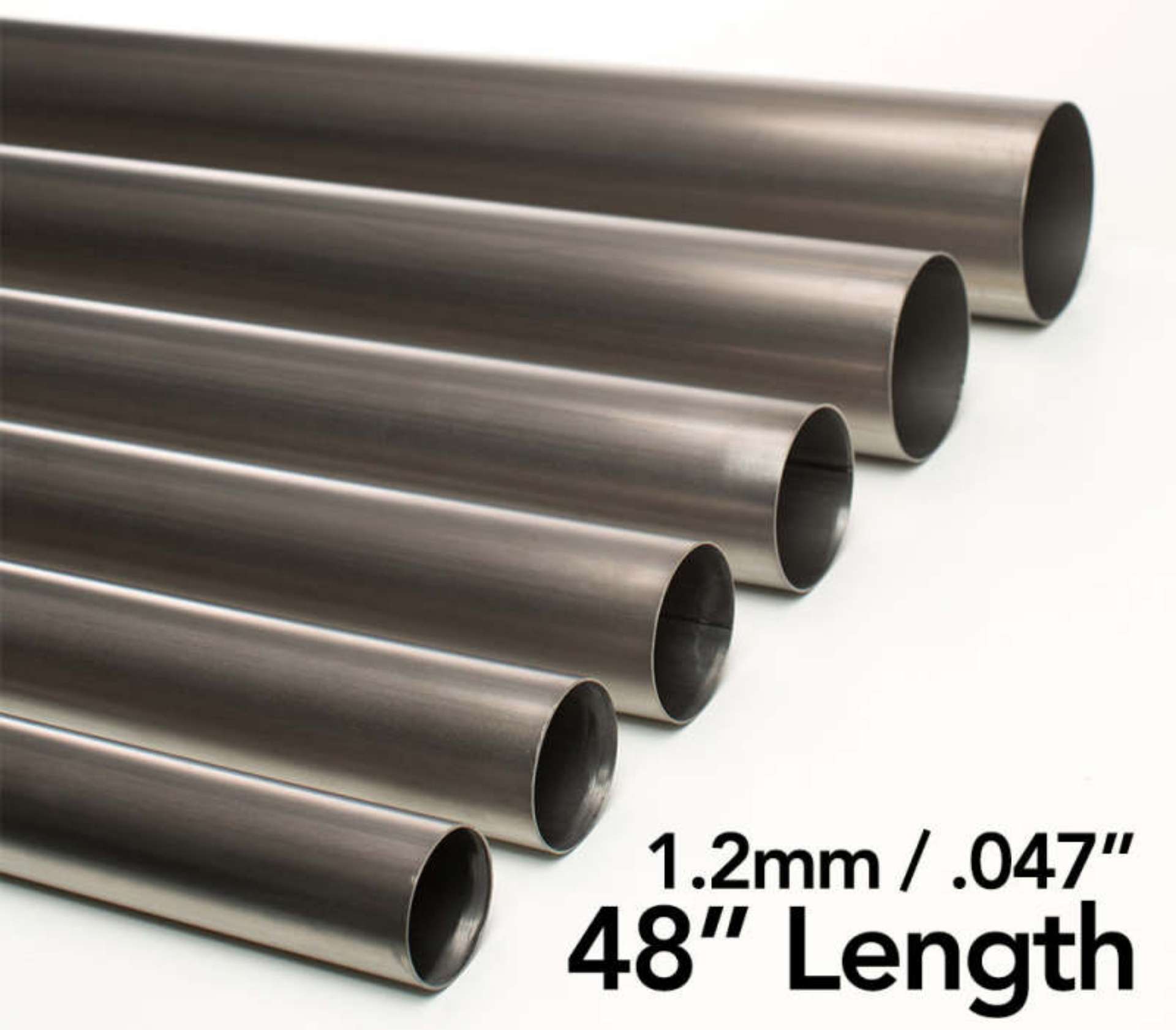 Picture of Ticon Industries 2-13in Diameter 48in Length 1-2mm--047in Wall Thickness Titanium Tube