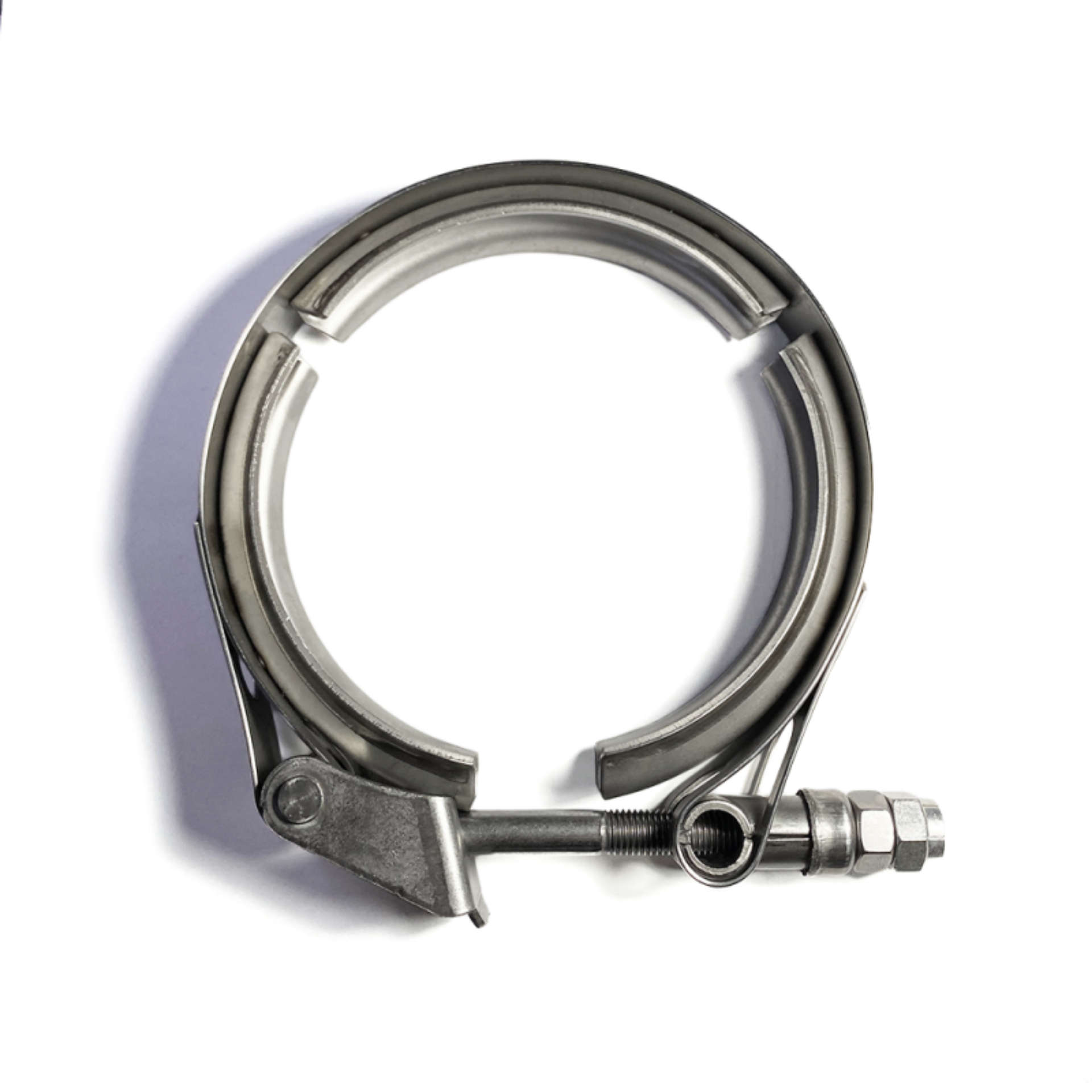 Picture of Ticon Industries 3-5in Stainless Steel V-Band Clamp - Quick Release